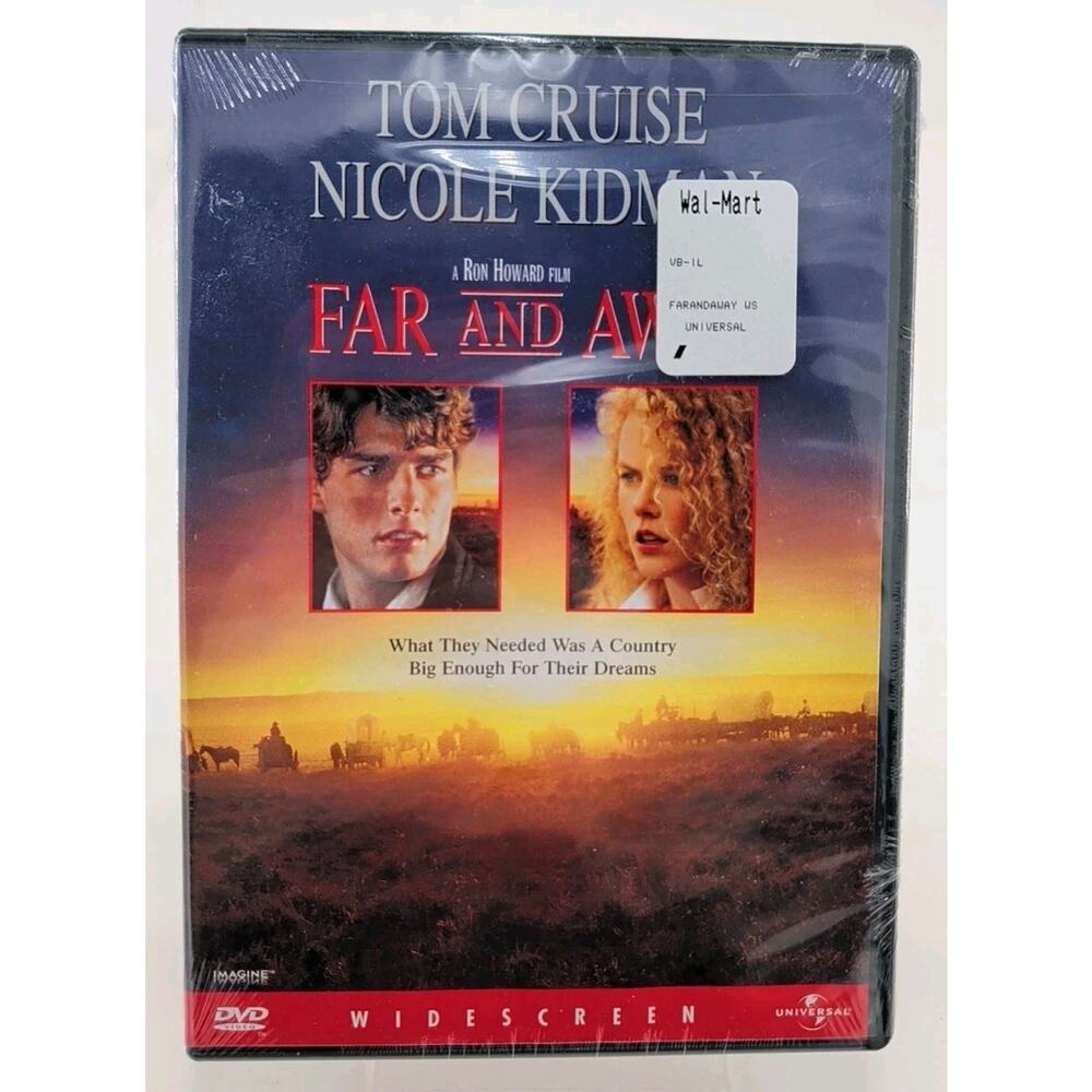 Far and Away (DVD, 1998) NEW Tom Cruise Nicole Kidman. New & Sealed.